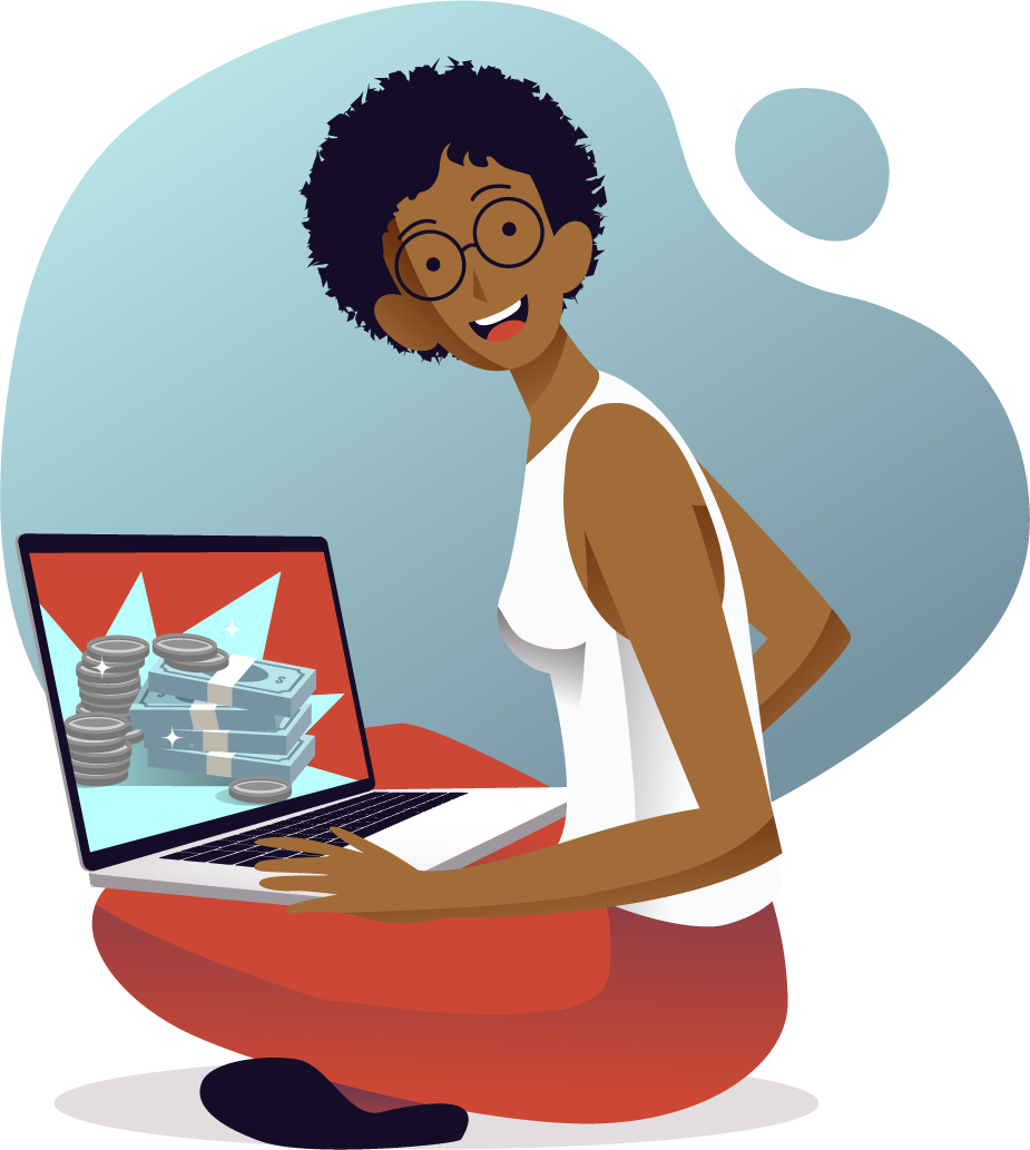 Ilustración Mujer laptop dinero.png